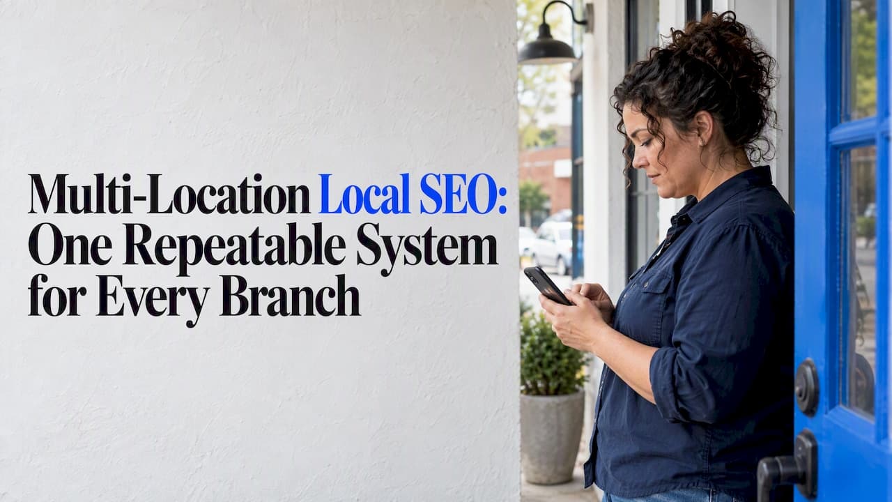 Multi-Location Local SEO: One Repeatable System for Every Branch